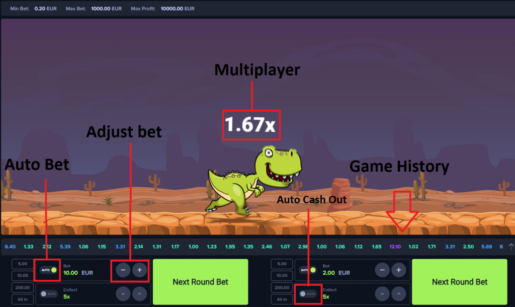 Dino Cash Vamos jogar