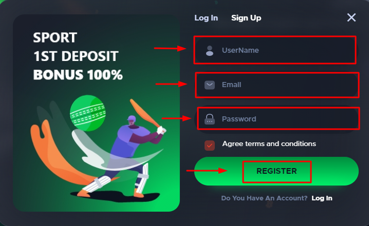 Jackbit registration