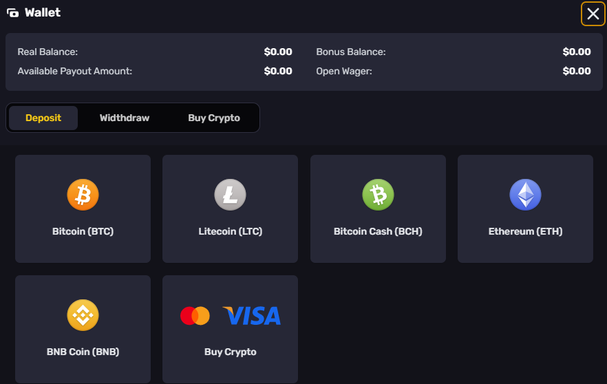 deposit methods