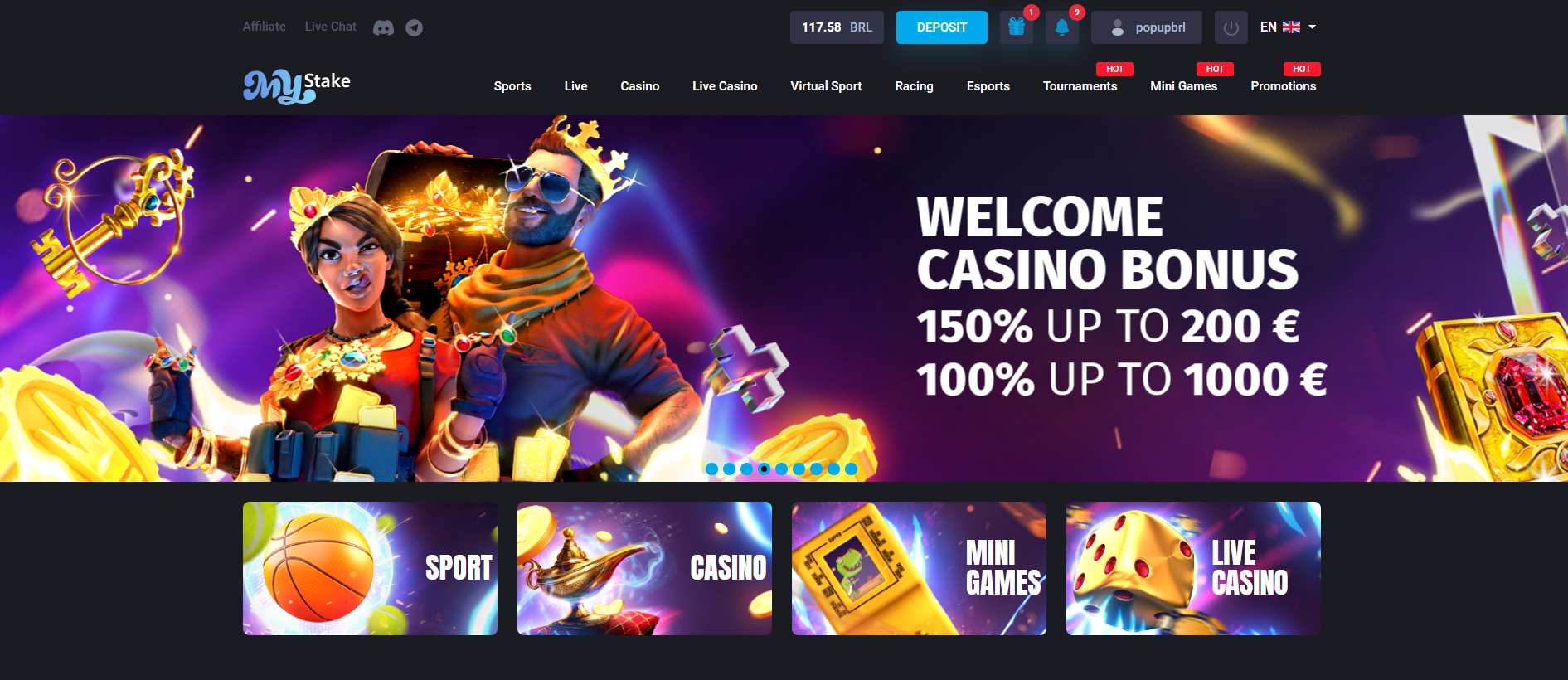 Mystake casino