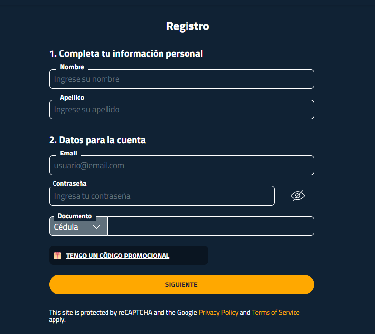how to register on juegalo