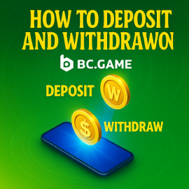 How to Deposit and Withdraw on BC.Game