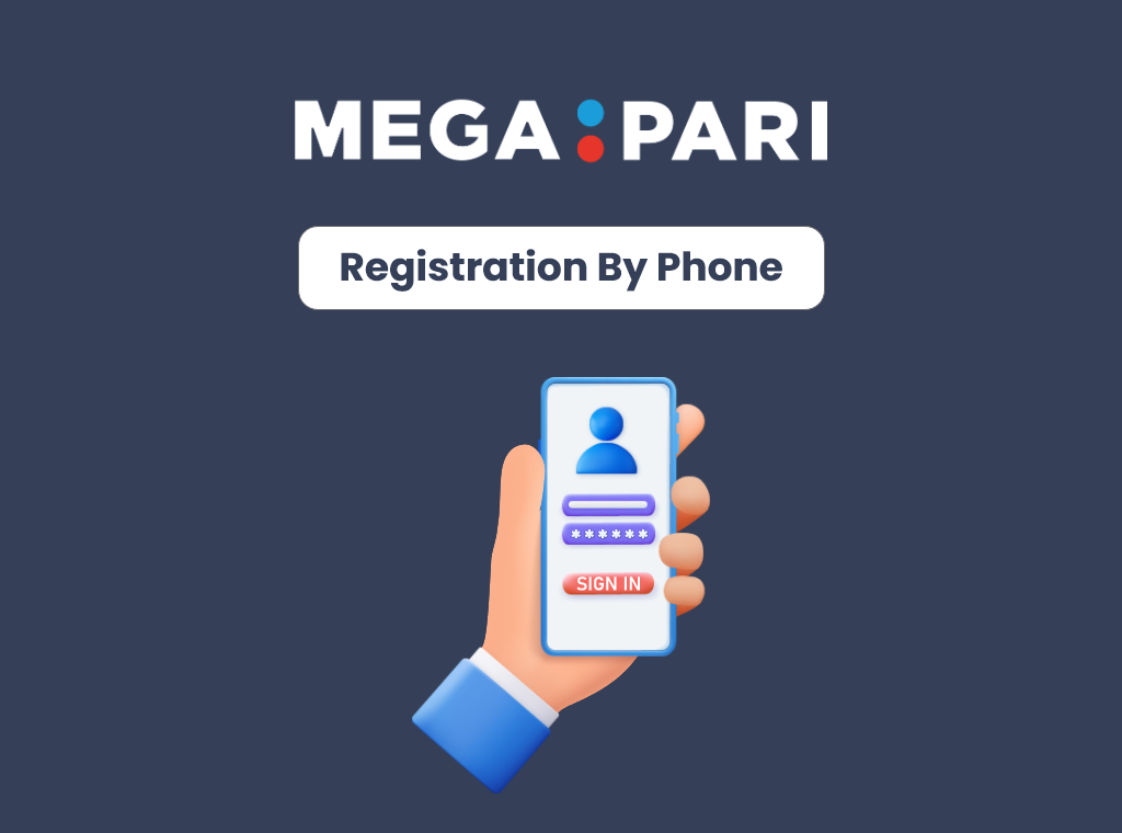 Megapari - registration by phone