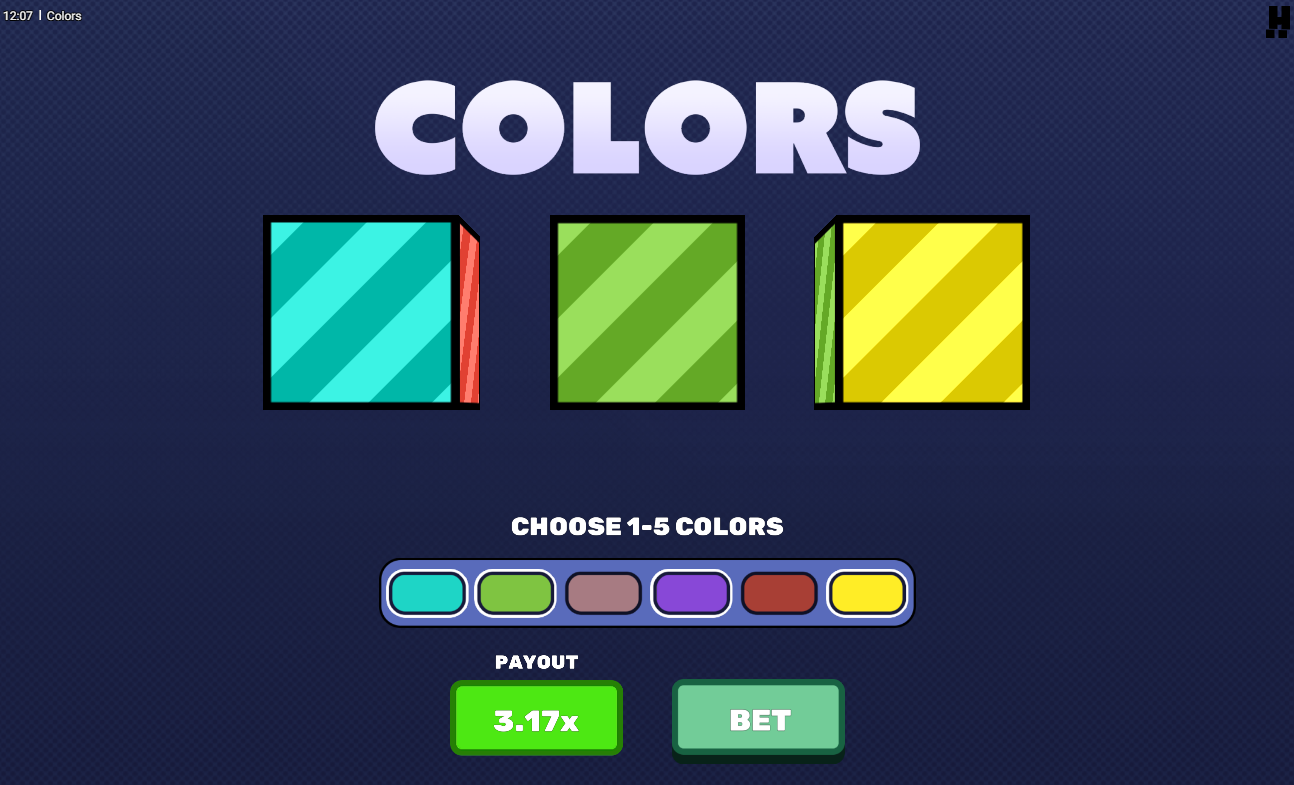 Colors Mini-Game Review (Hacksaw Gaming) – Win Big